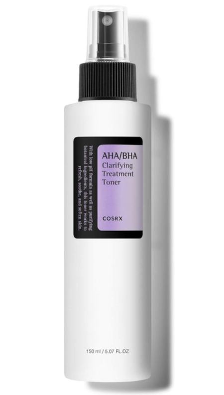 Тонер-спрей для лица CosRx AHA/BHA Clarifying Treatment Toner лечебный с кислотами 150 мл