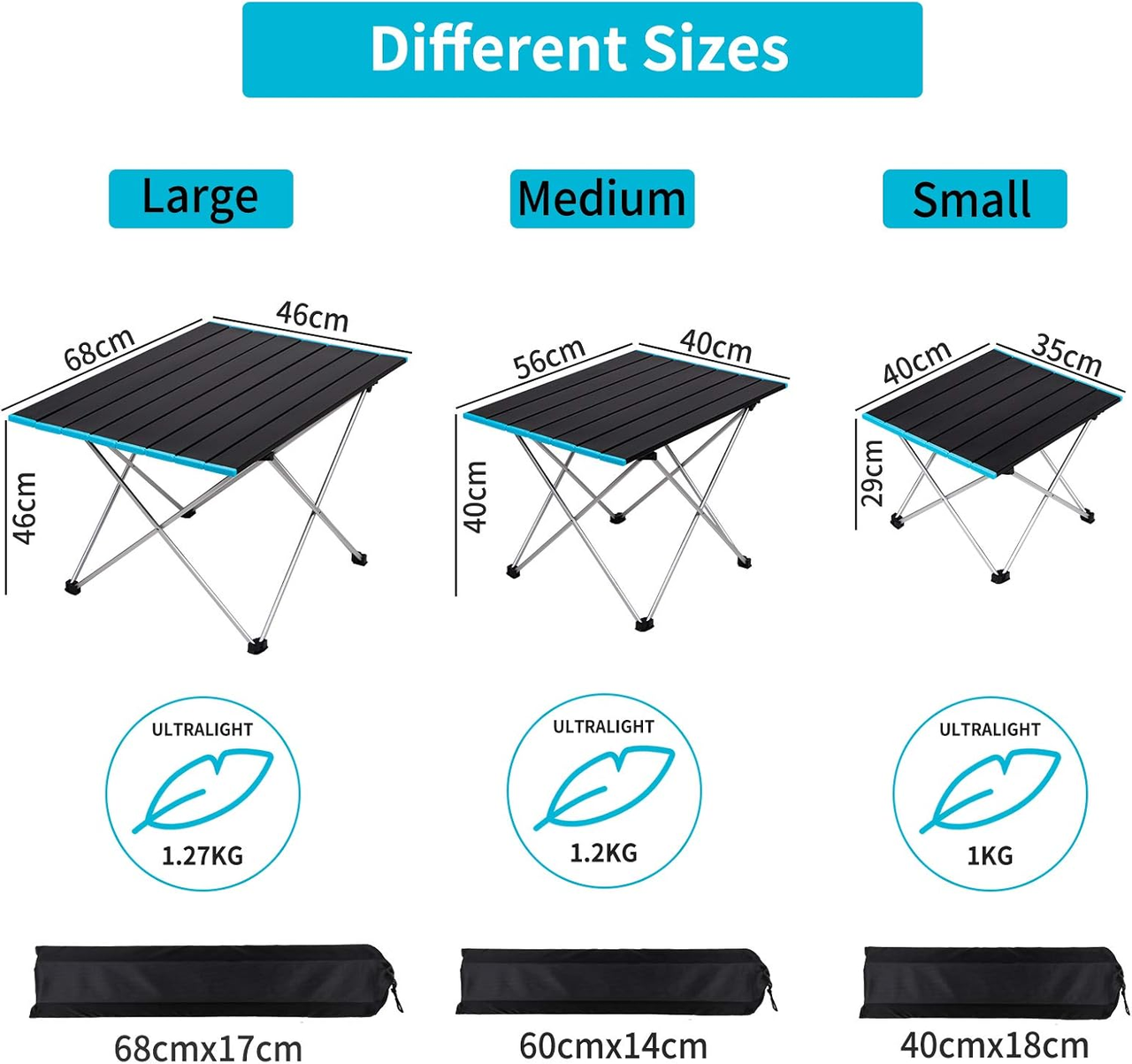 Кемпінговий стіл туристичний складаний для пікніка 40х35х29 см (AND10485-5) - фото 2 Кемпінговий стіл туристичний складаний для пікніка 40х35х29 см (AND10485-5) - фото 2