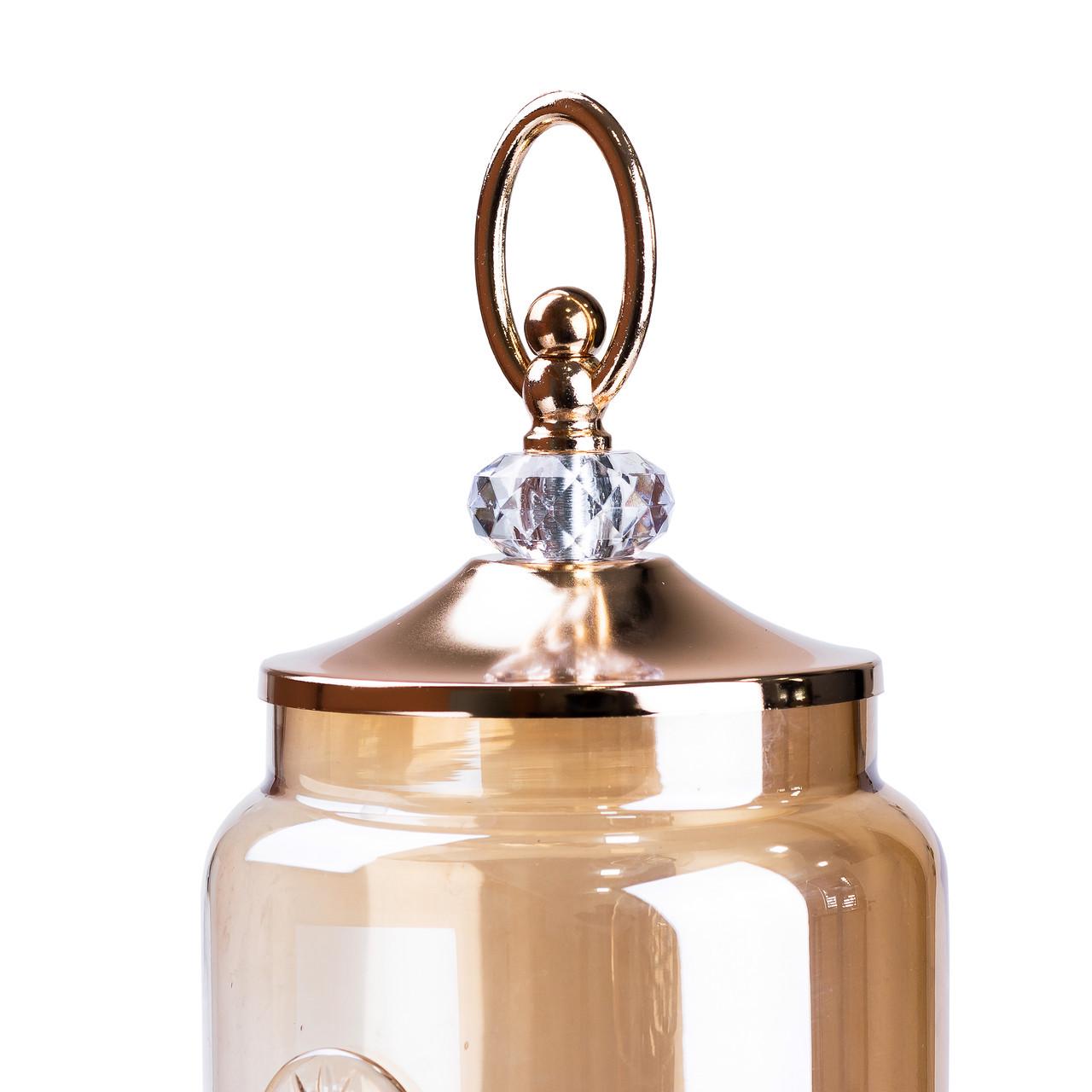 Лимонадница стеклянная с краном на ножке 2 л Коричневый - фото 5 Лимонадница стеклянная с краном на ножке 2 л Коричневый - фото 5