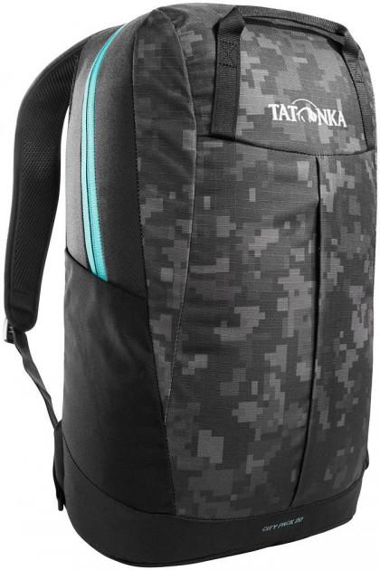 Рюкзак Tatonka City Pack 20 Black Digi Camo (1033-TAT 1666.056)