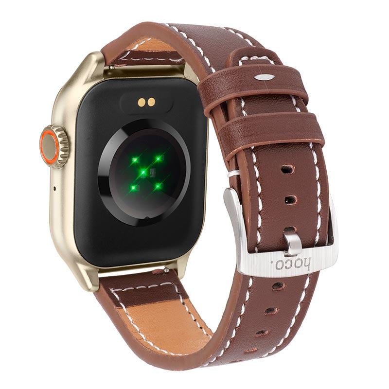 Смарт-годинник Hoco Y17 Smart sports watch call version BT 5.1 Track HeartRate IP67 (588039) - фото 2