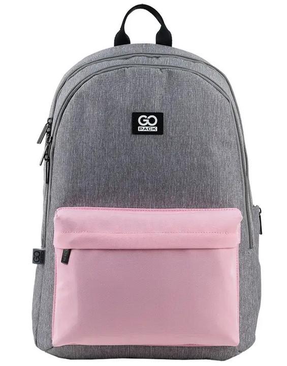 Рюкзак GoPack Education Teens GO24-140L-1 Сіро-рожевий (4063276114266)