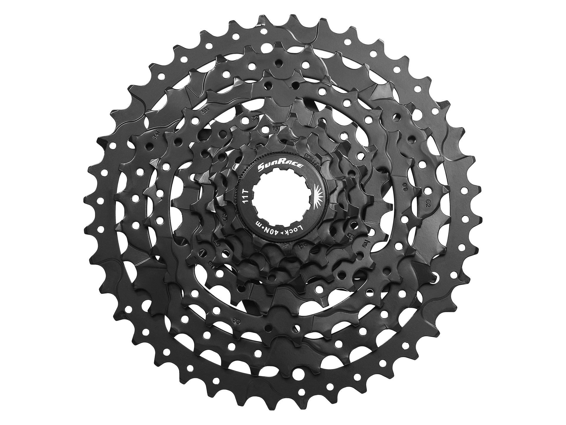 Кассета 8-k 11-40T SUN RACE M680 MTB ED Black