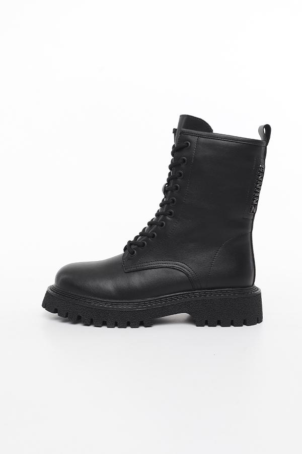 Ботинки женские Yuki ЦБ-00193556 р. 37 Черный (SKT000852042)