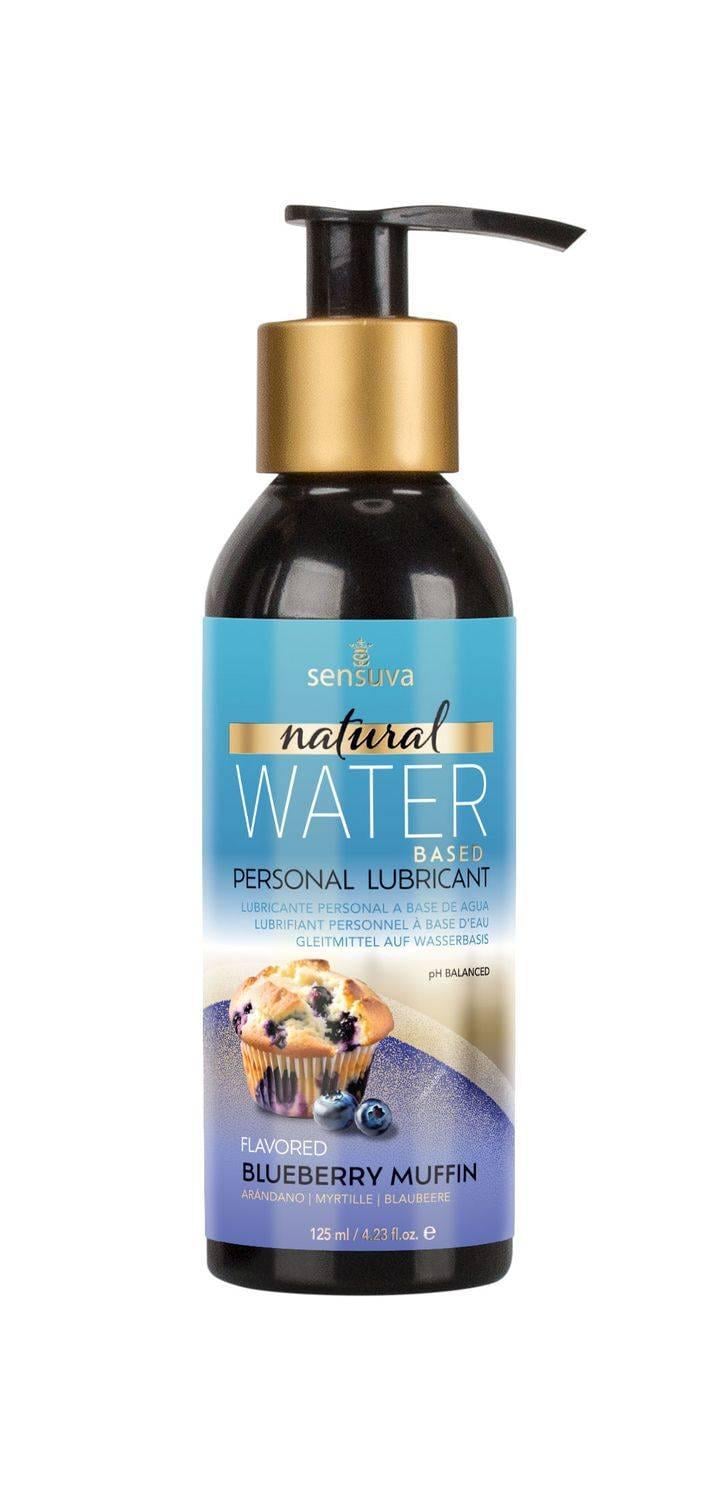 Смазка на водной основе Sensuva Natural Water-Based Blueberry Muffin без глицерина и парабенов 125 мл (37990641) Смазка на водной основе Sensuva Natural Water-Based Blueberry Muffin без глицерина и парабенов 125 мл (37990641)