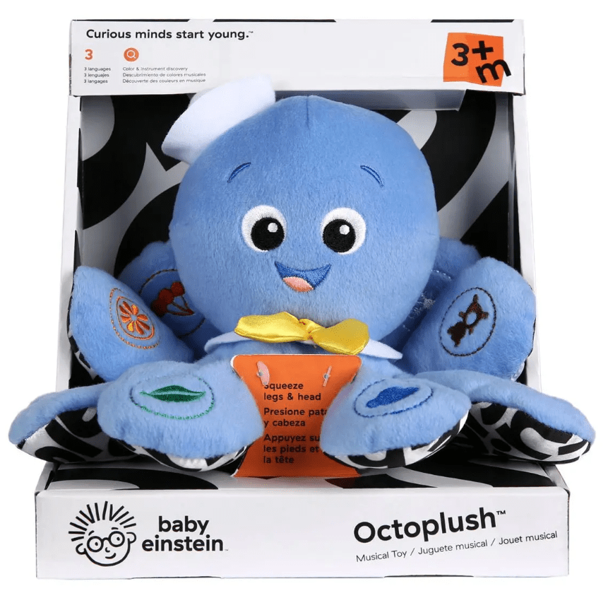 Игрушка музыкальная Baby Einstein Octoplush Осьминог (143264) - фото 7