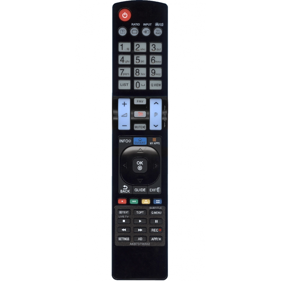 Пульт для телевизора LG AKB73756502 (3406)
