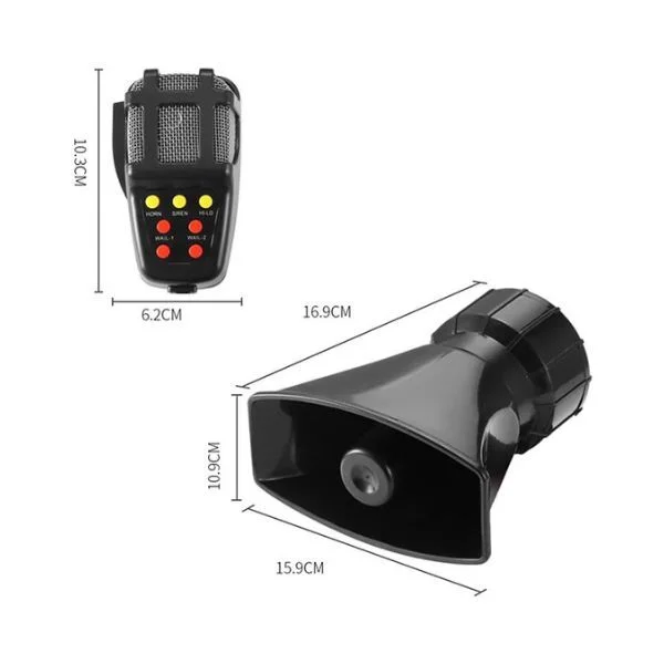 Звуковой сигнал в авто с 7 видами звука и громкостью 120 дБ (AN00402) - фото 8 Звуковой сигнал в авто с 7 видами звука и громкостью 120 дБ (AN00402) - фото 8