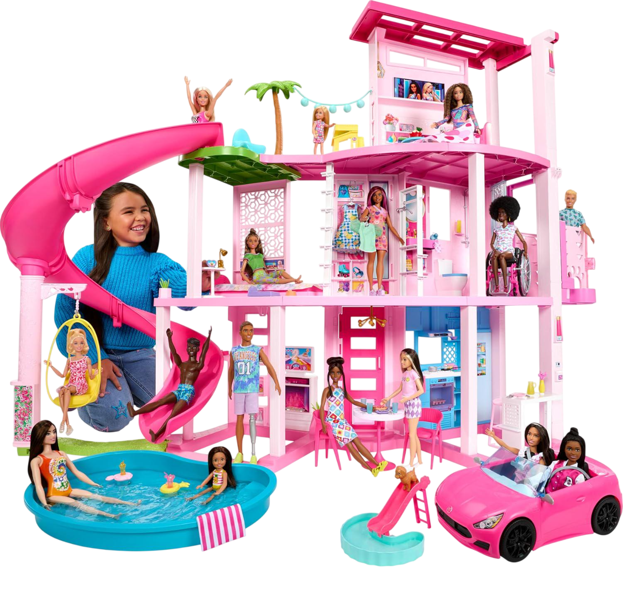 Дом мечты барби Barbie DreamHouse Doll House Playset