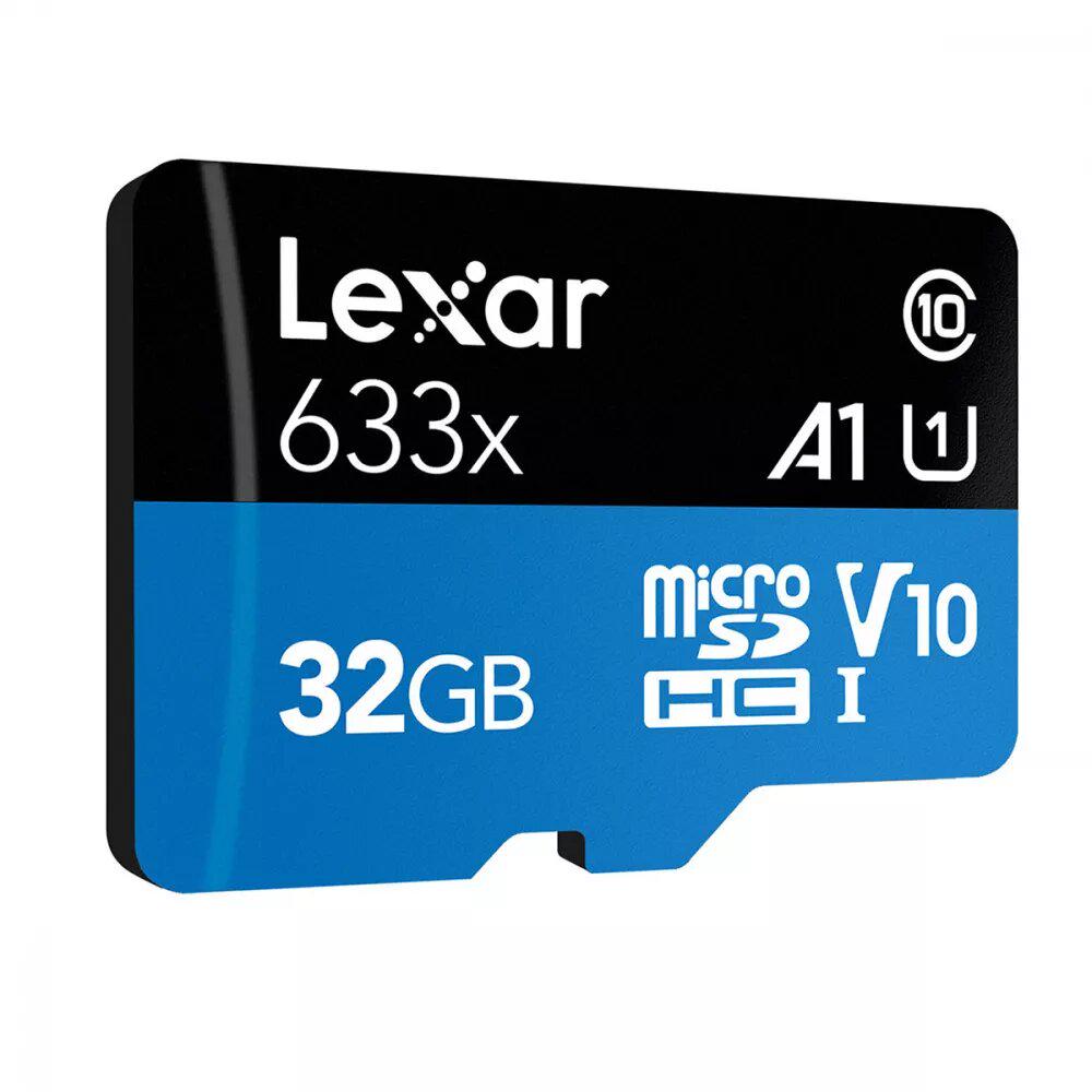 Накопичувач Lexar Micro SDHC Card 633x 32 Гб Class 10 UHS-I U1 (ba556b50) - фото 2