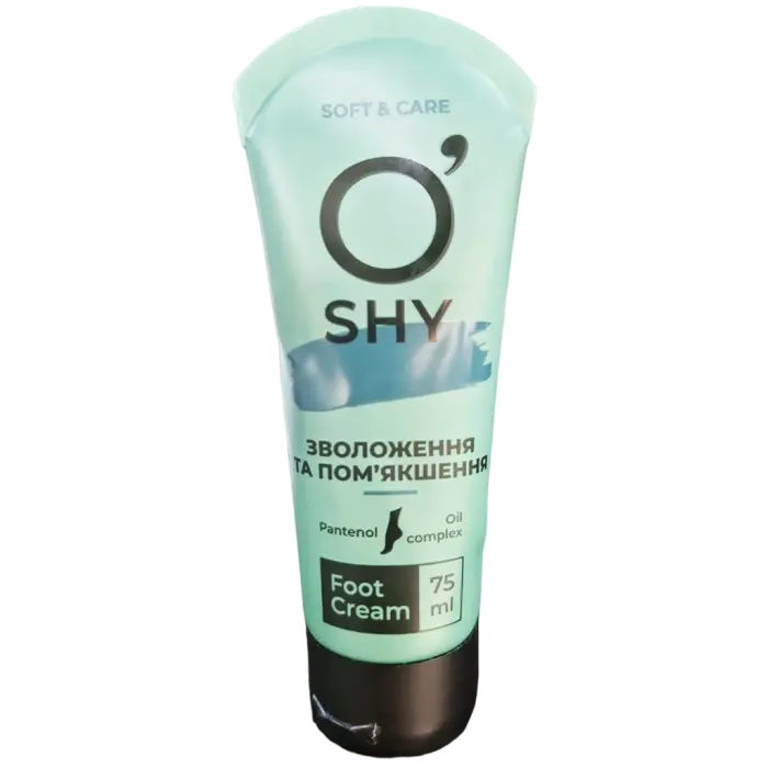 Крем для ног O'shy Увлажнение и смягчение 75 мл (226462)