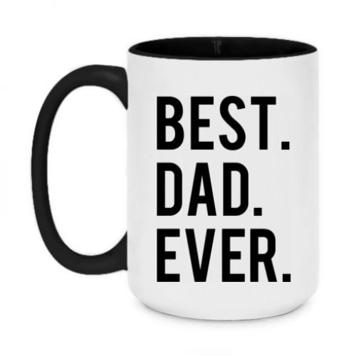 Чашка двухцветная "Best. Dad. Ever." 420 мл Черный (6284963-2-126129) Чашка двухцветная "Best. Dad. Ever." 420 мл Черный (6284963-2-126129)