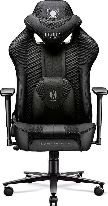 Комп'ютерне крісло для геймера Diablo Chairs X-Player 2.0 Normal Size Double Black (312224) Комп'ютерне крісло для геймера Diablo Chairs X-Player 2.0 Normal Size Double Black (312224)