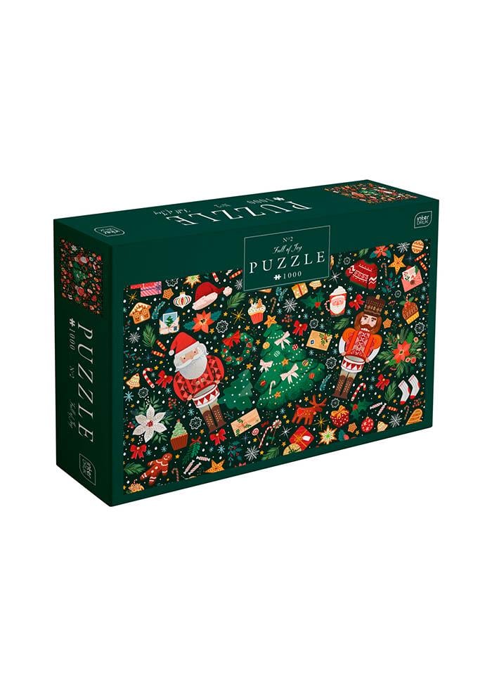 Пазли тришарові InterDRUK Christmas Full of Joy 1000 шт. (376374)