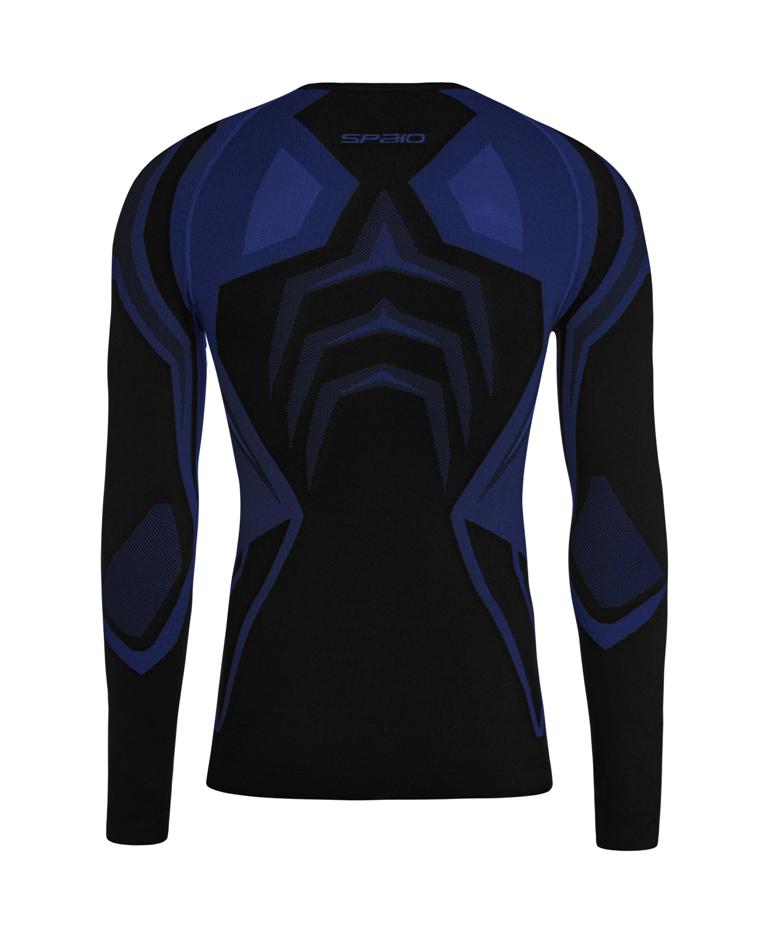 Термокофта мужская Spaio Confidence Long Sleeve Top L Black/Royal Blue (SP-CNFDS1-BLKBL-L) - фото 2