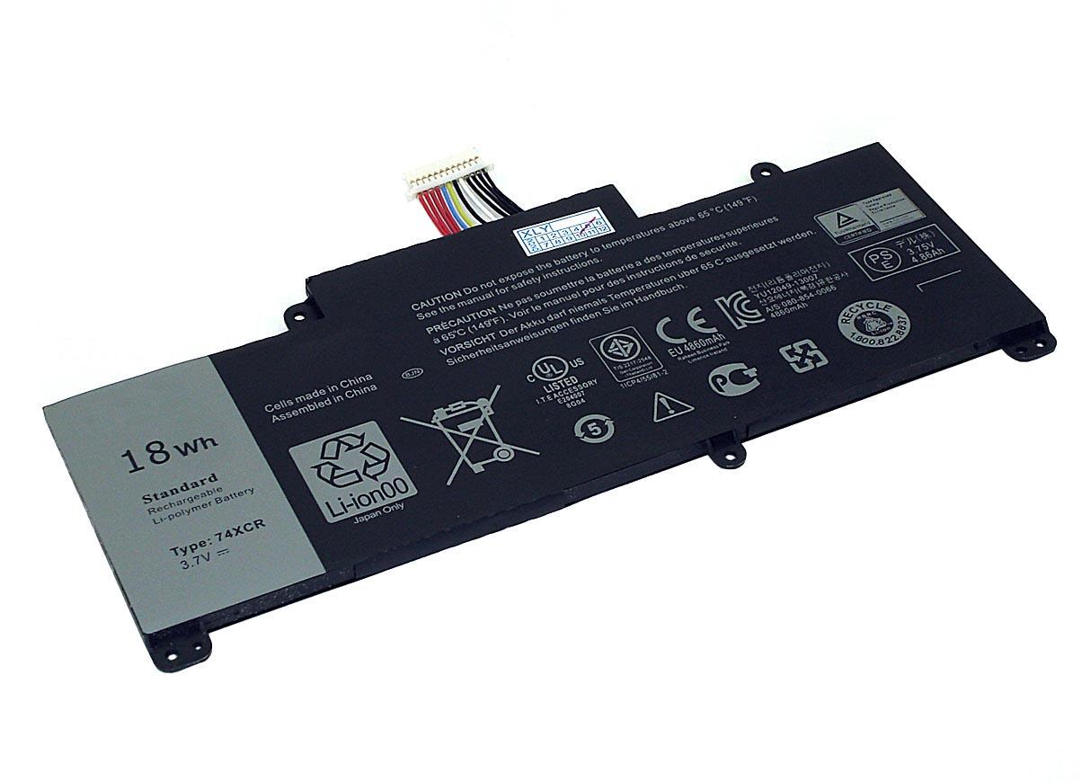 Аккумулятор для ноутбука Dell 074XCR Venue 8 Pro 5830 3,7 V 4864 mAh OEM Black (074817)