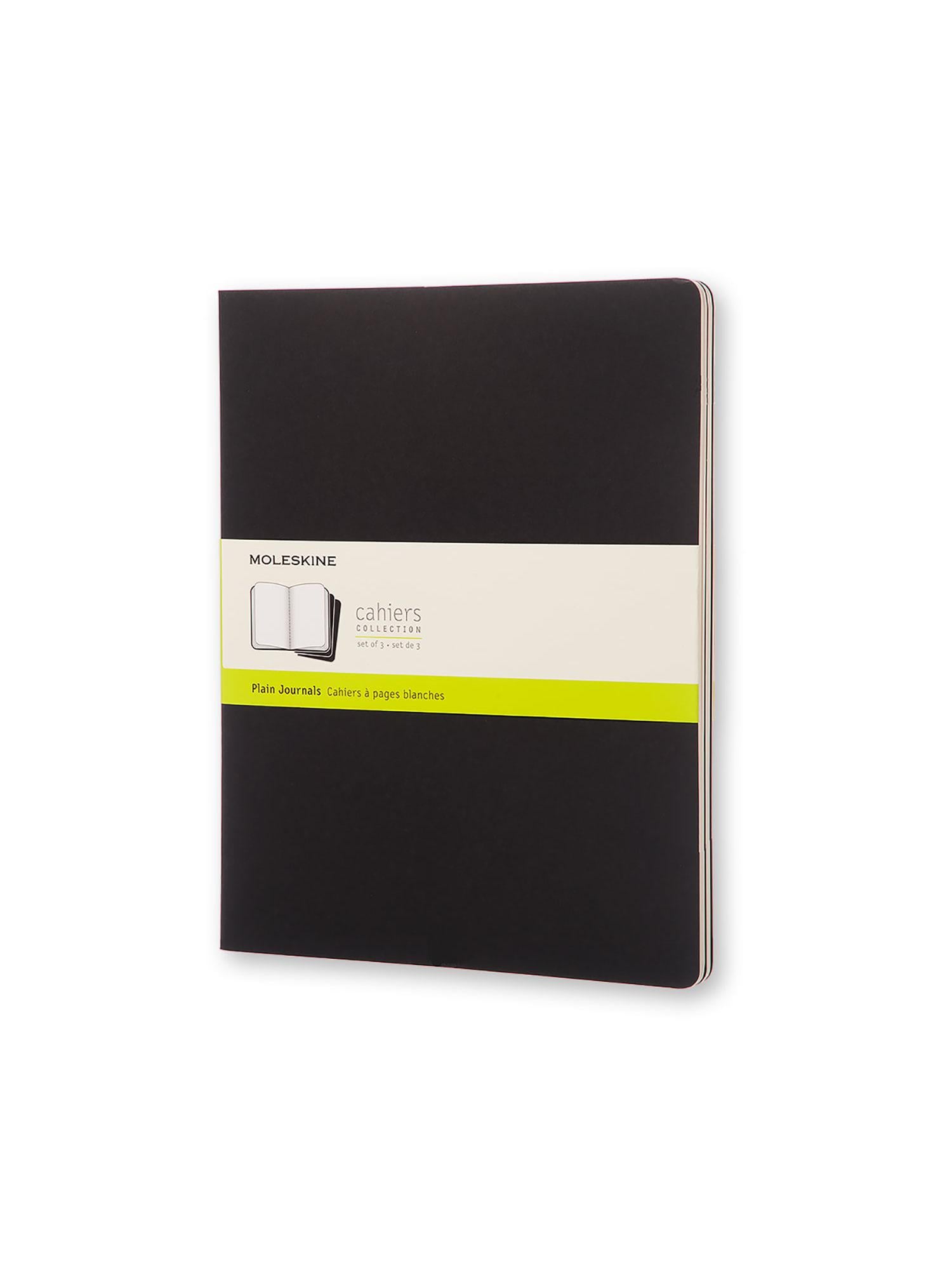 Блокнот Moleskine Cahier XXL нелинированный Черный (QP333)