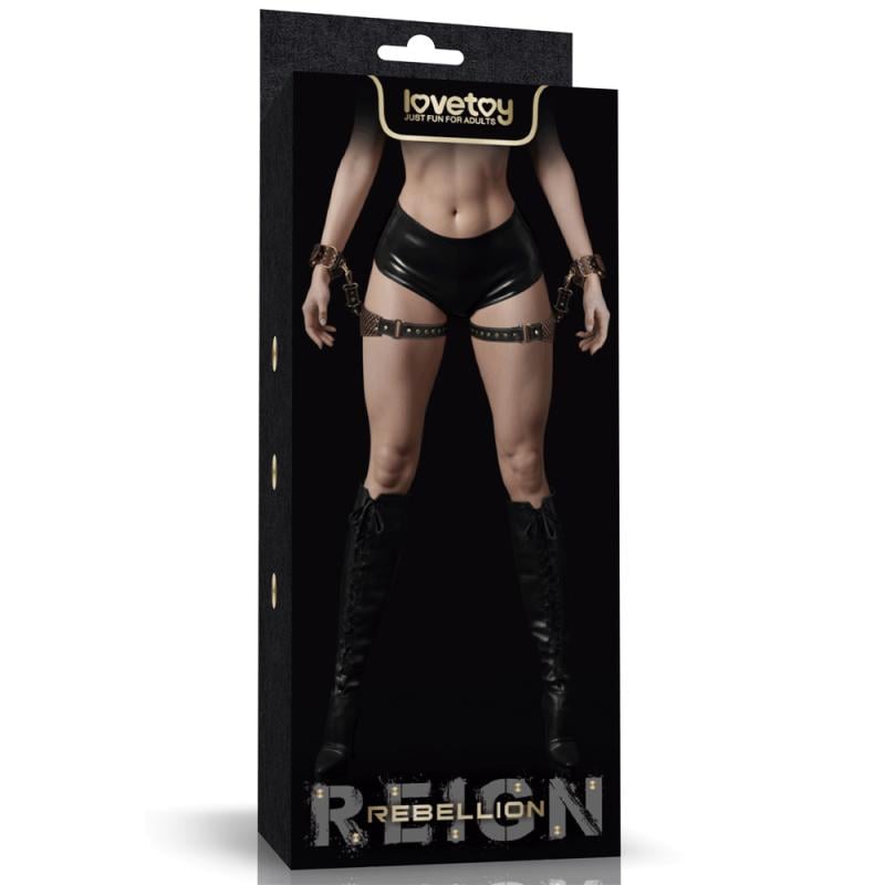 Наручники с наножниками Rebellion Reign Thigh Cuffs Set (1000064556)
