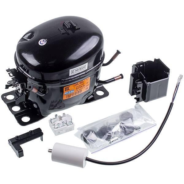 Компрессор холодильника GML180A Zanussi ZEL R134a 178 W с пусковым реле ZHB68-120P15C (00000041578)