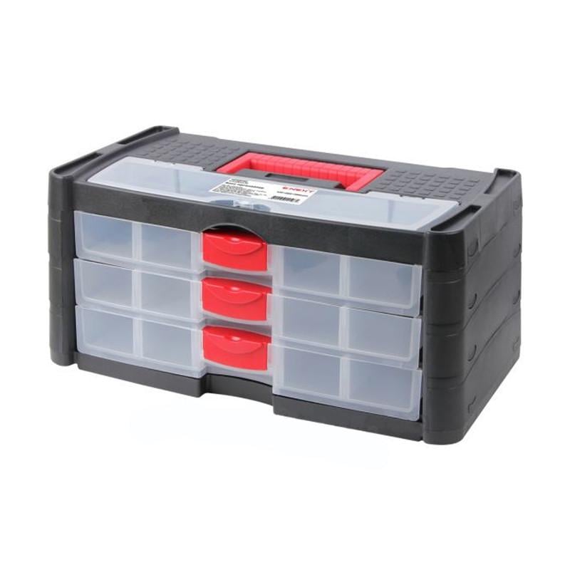Бокс-органайзер E.NEXT e.toolbox.10 16 отделений 415х225х190 мм пластиковый (t010010)
