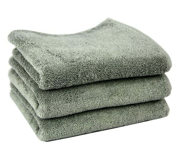 Полотенце махровое Maisonette Izzy 34х80 см серый 420 г/м2