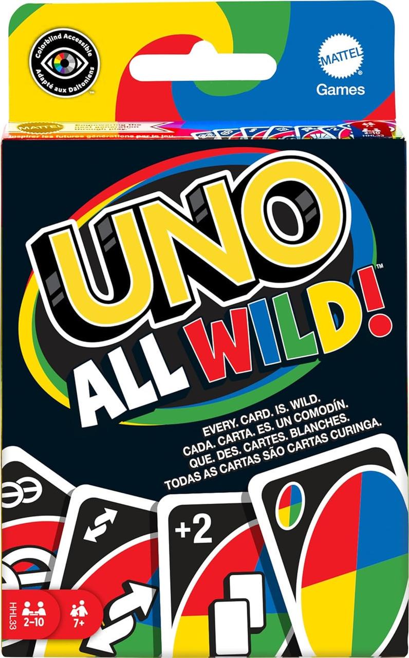 Настольная игра карты Uno All Wild (2271285734) - фото 1