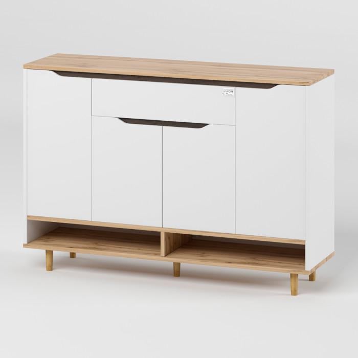 Тумба для взуття Lion Салліван-2 Німфея Альба/Дуб Аппалачі (26717769) Тумба для взуття Lion Салліван-2 Німфея Альба/Дуб Аппалачі (26717769)