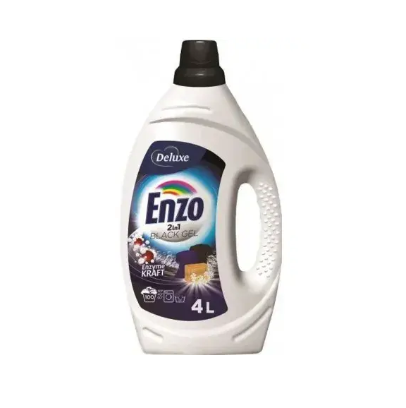 Гель для прання чорних і темних тканин Deluxe Enzo Black 4 л 100 прань (26393503)