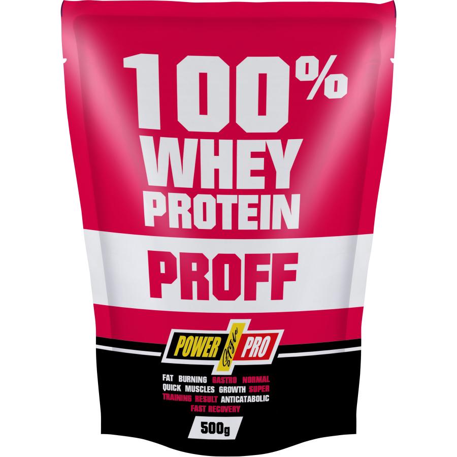 Протеин Power Pro 100% Whey Proff 500 г Клубника (10385V15584)