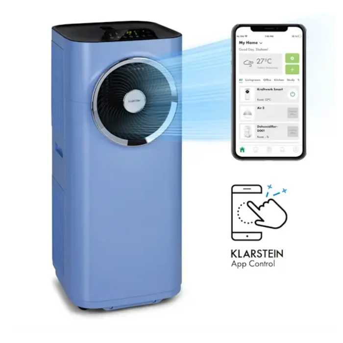 Кондиционер напольный KLARSTEIN Kraftwerk Smart 12K 3в1 3,4 кВт (26255562)