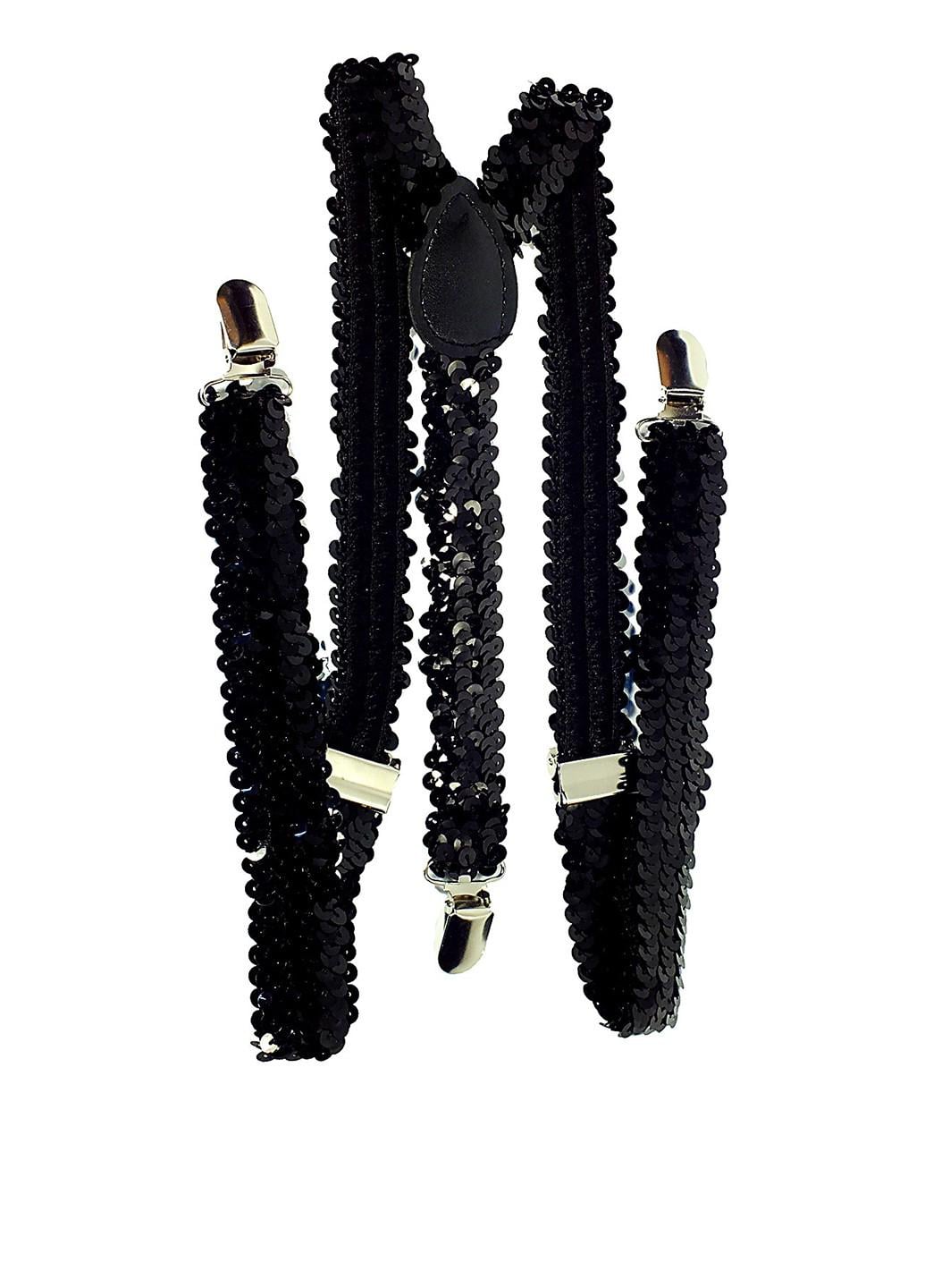 Подтяжки для брюк с пайетками (122-303)