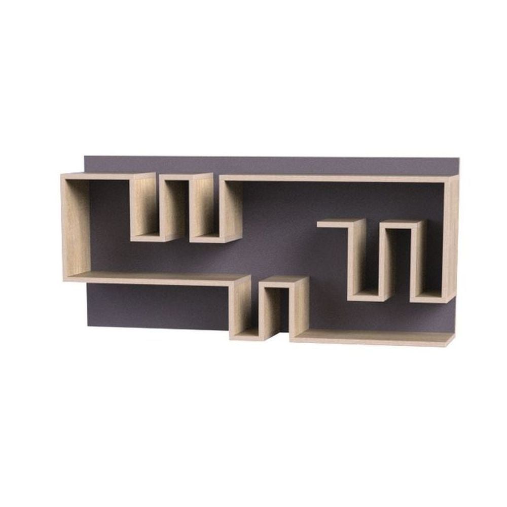 Полка навесная Тиса Мебель Модуль 133 Сонома (9001918)