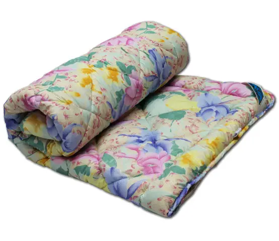 Одеяло летнее холлофайбер одинарное двуспальное евро 200х220 см (54501)