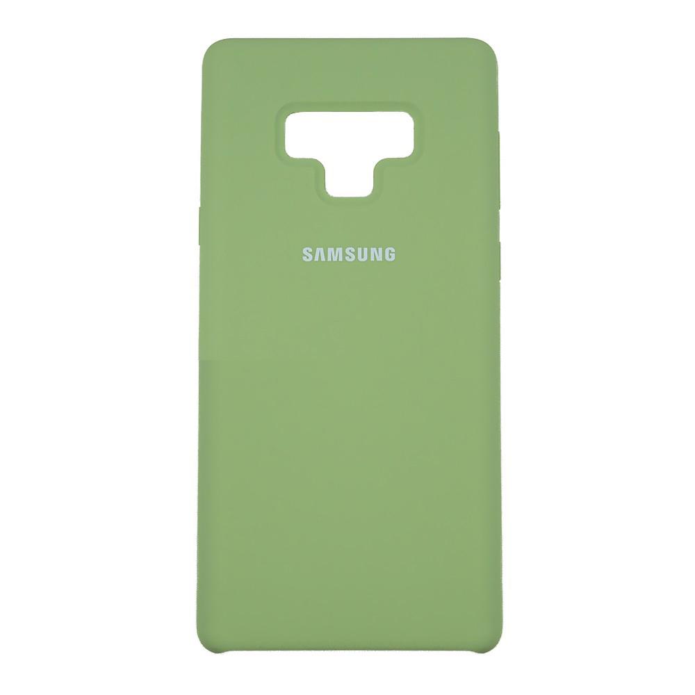 Чехол Silicone Case High Copy Samsung Note 9 Зеленый чай