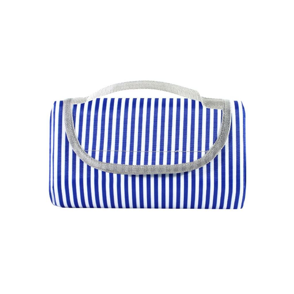 Коврик для пикника Shanpeng Njb-001 Полоса 150x200 см Темно-синий (1378326)