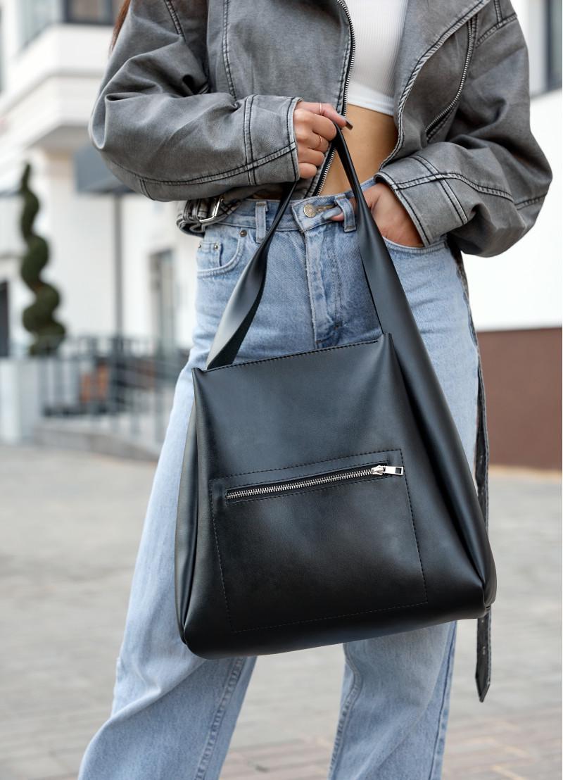 Жіноча сумка Sambag HOBO BLISS Чорний (53453070) - фото 9