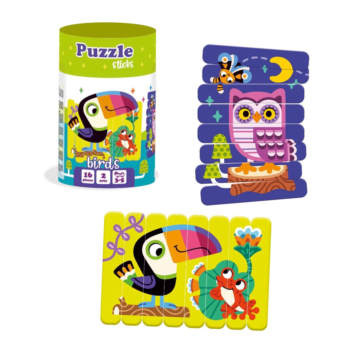 Пазли Puzzle sticks Birds (2993115787)