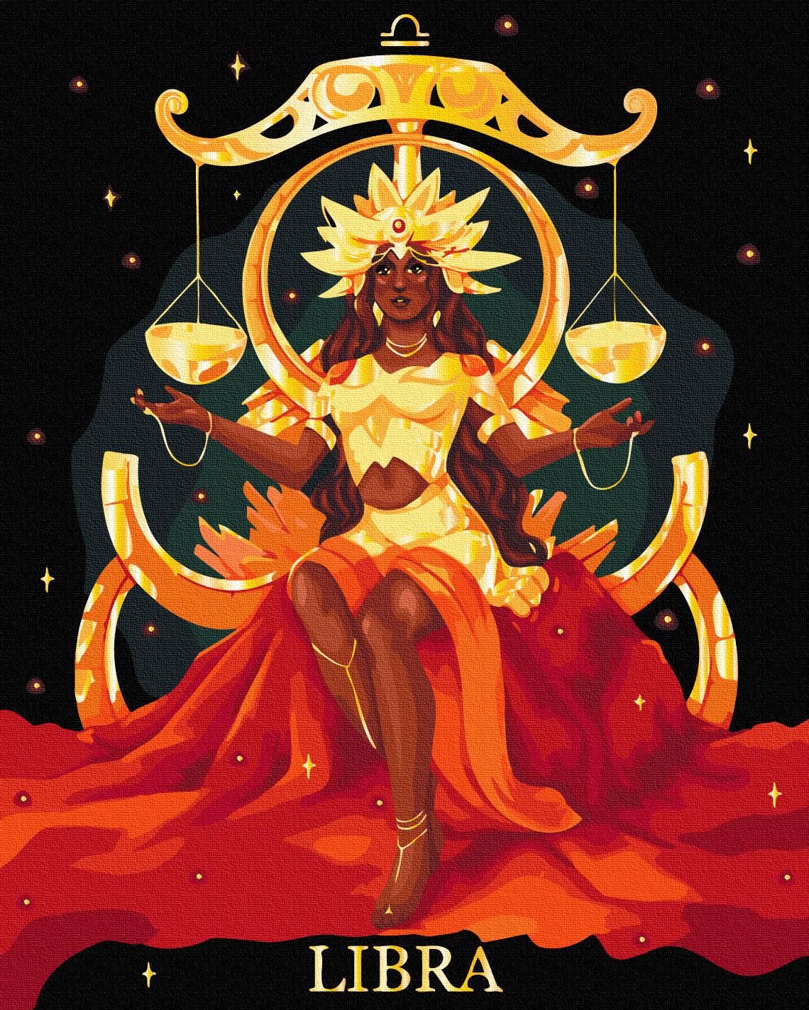 Картина по номерам Brushme Весы 40x50 см (BSB0033)