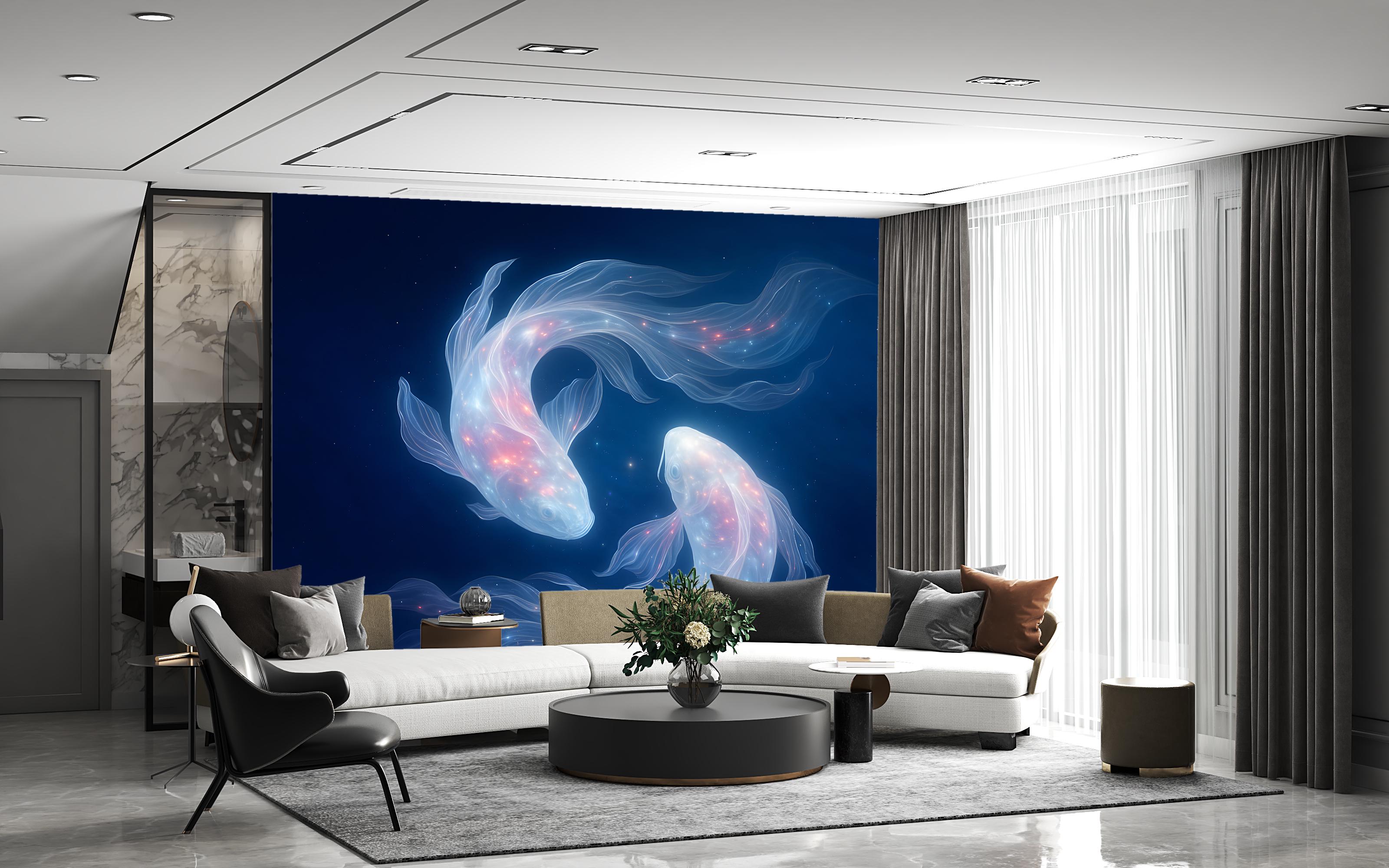 Фотошпалери флізелінові Upstream Рибки Кої 180х120 см (SPF-171/2) - фото 8