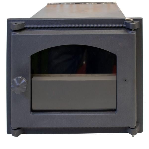 Духовка для печі BDК стальна зі жароміцним склом мала 285х245х420 мм (106893)