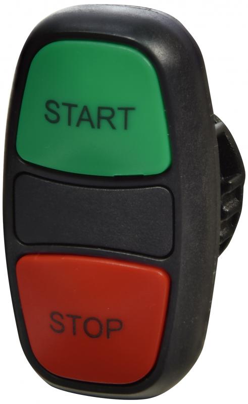 Кнопка керування ETI NSE-PB2/RG-STSP Старт-Стоп 22 мм Зелений/Червоний (4774031)