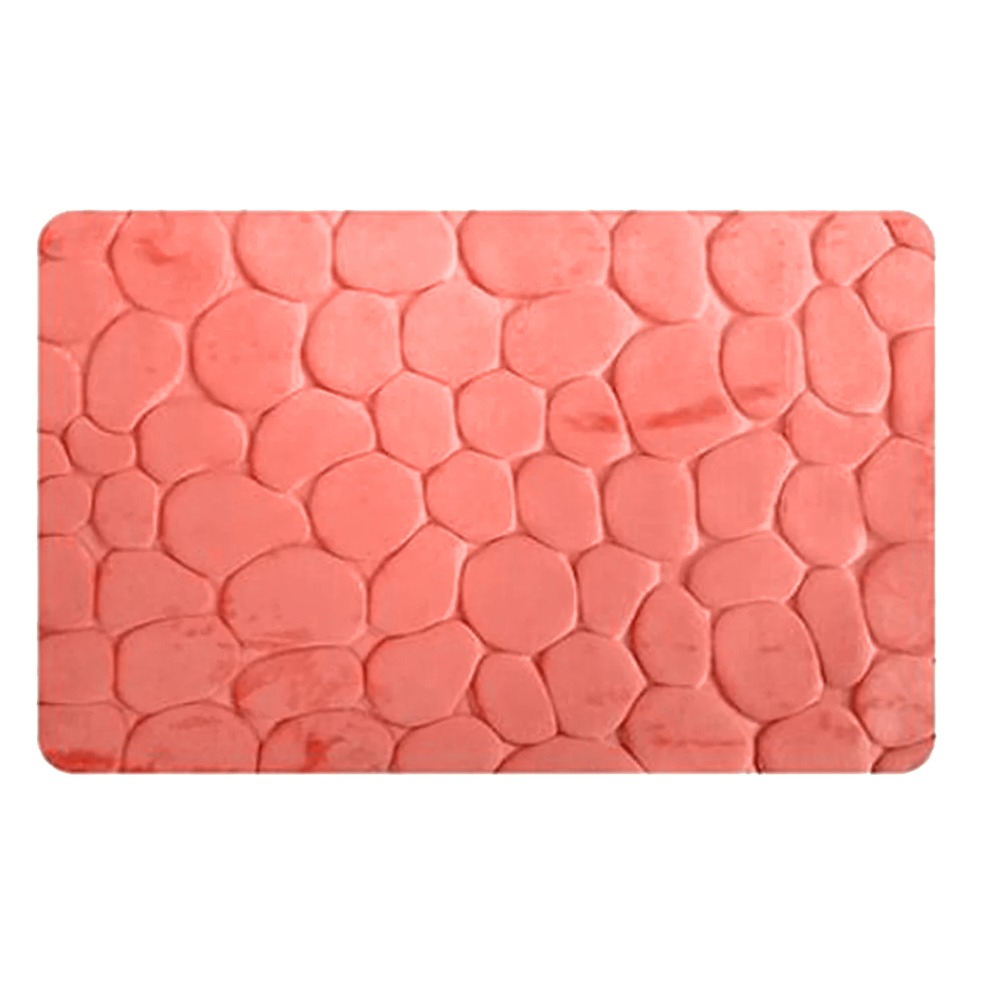 Коврик в ванную Hoz Узор 3d 50x80 см Бордовый (MMS-R82471)