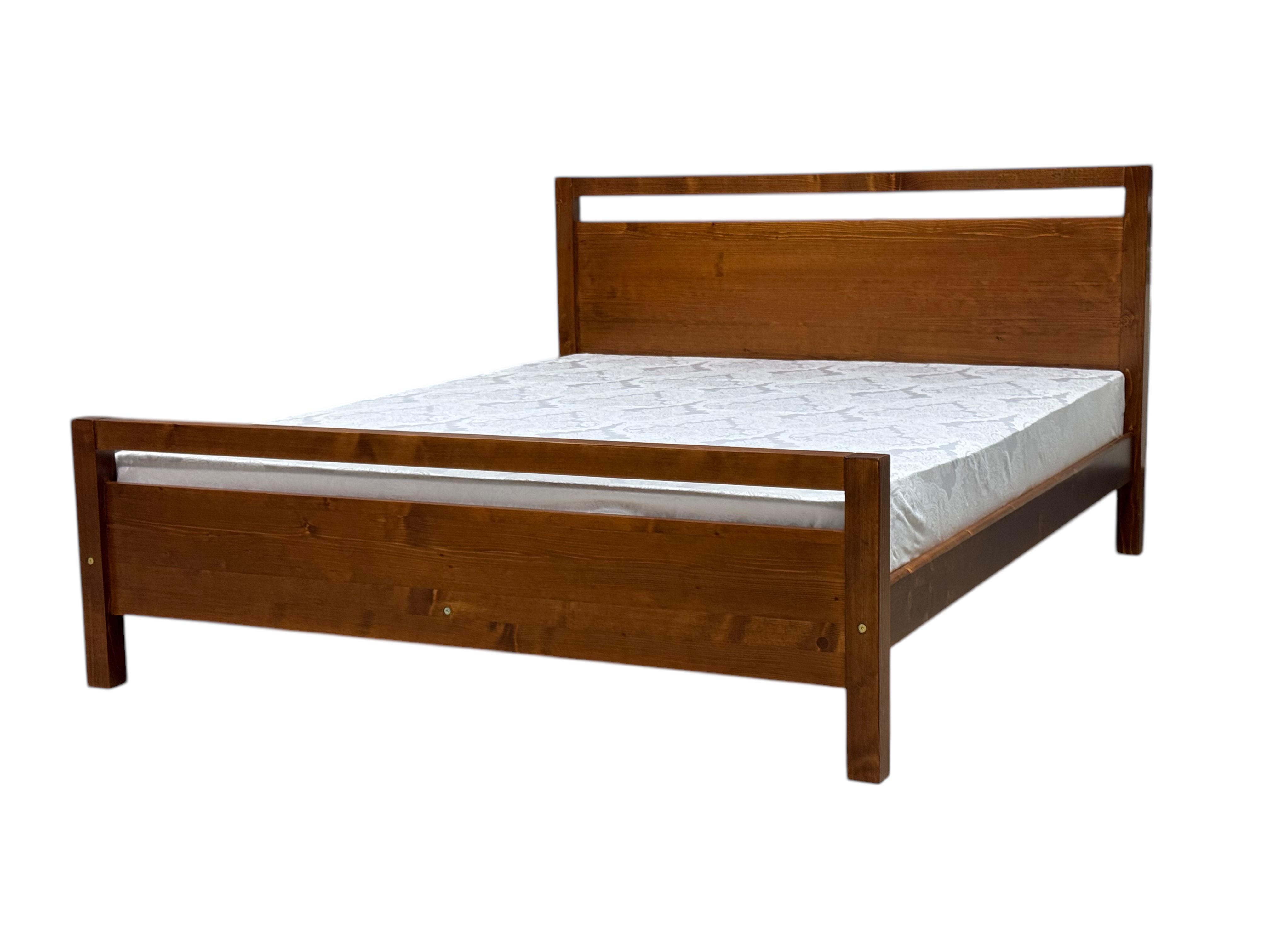 Кровать двухспальная деревянная Скиф Л-255 140х210 см Ольха (24755156)