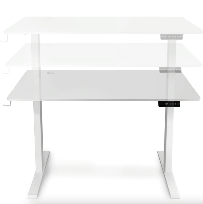 Комп'ютерний стіл з електрорегульованою висотою Di Volio Amone Білий (4399) - фото 3 Комп'ютерний стіл з електрорегульованою висотою Di Volio Amone Білий (4399) - фото 3