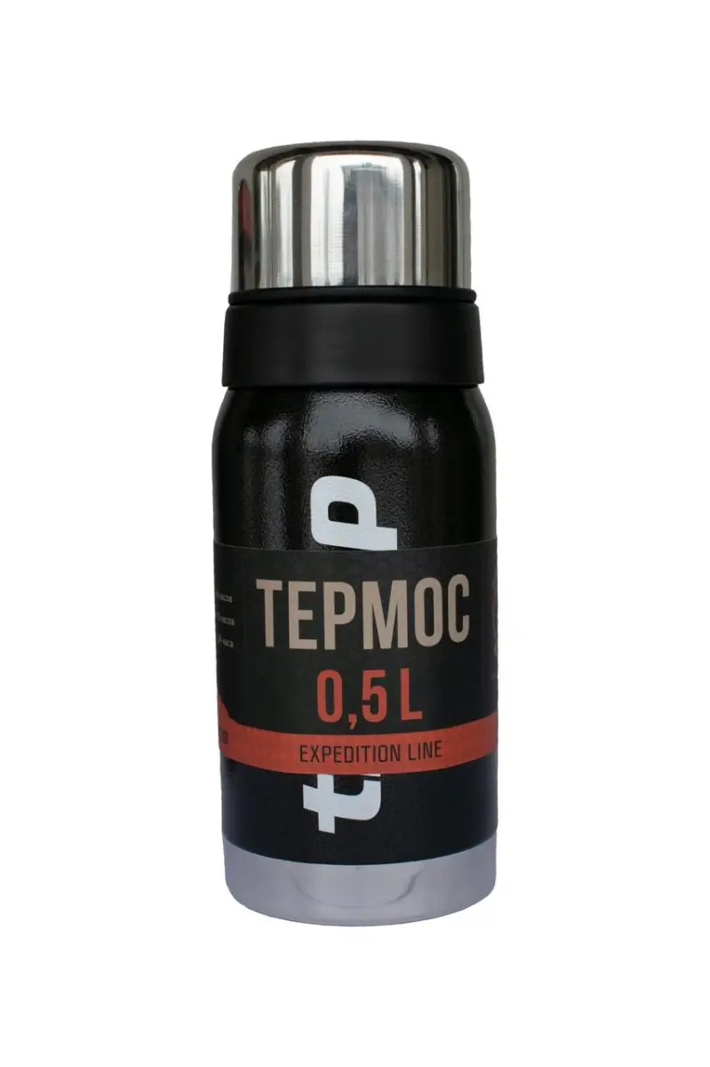 Термос Tramp Expedition TRC-030-black 0,5 л Чорний (8-6-3901215)