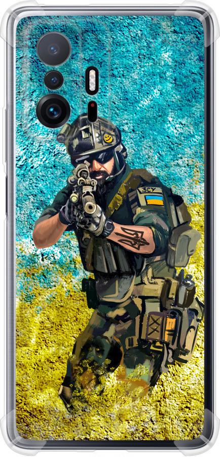 Чохол на Xiaomi 11T Pro Воїн ЗСУ (5311sp-2552-42517) Чохол на Xiaomi 11T Pro Воїн ЗСУ (5311sp-2552-42517)
