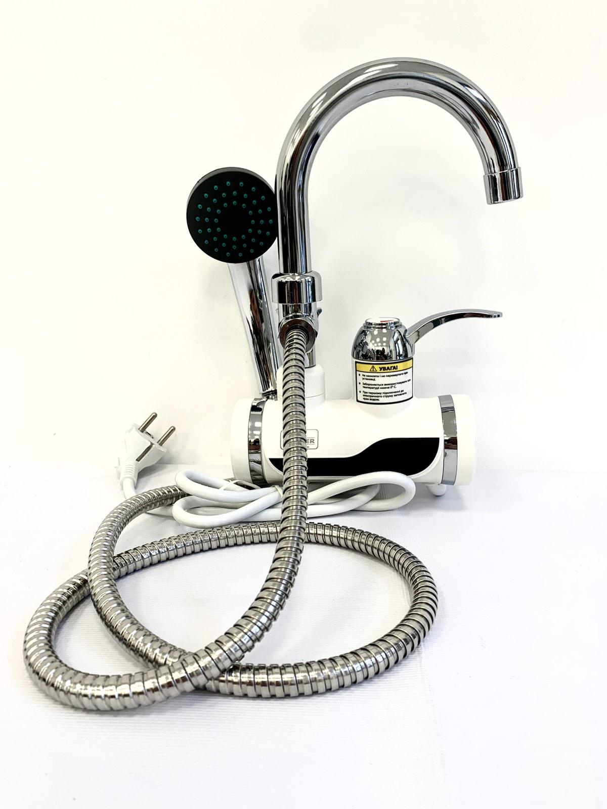 Кран проточний з лійкою Kroner KRP Volt-CW191 електричний - фото 3