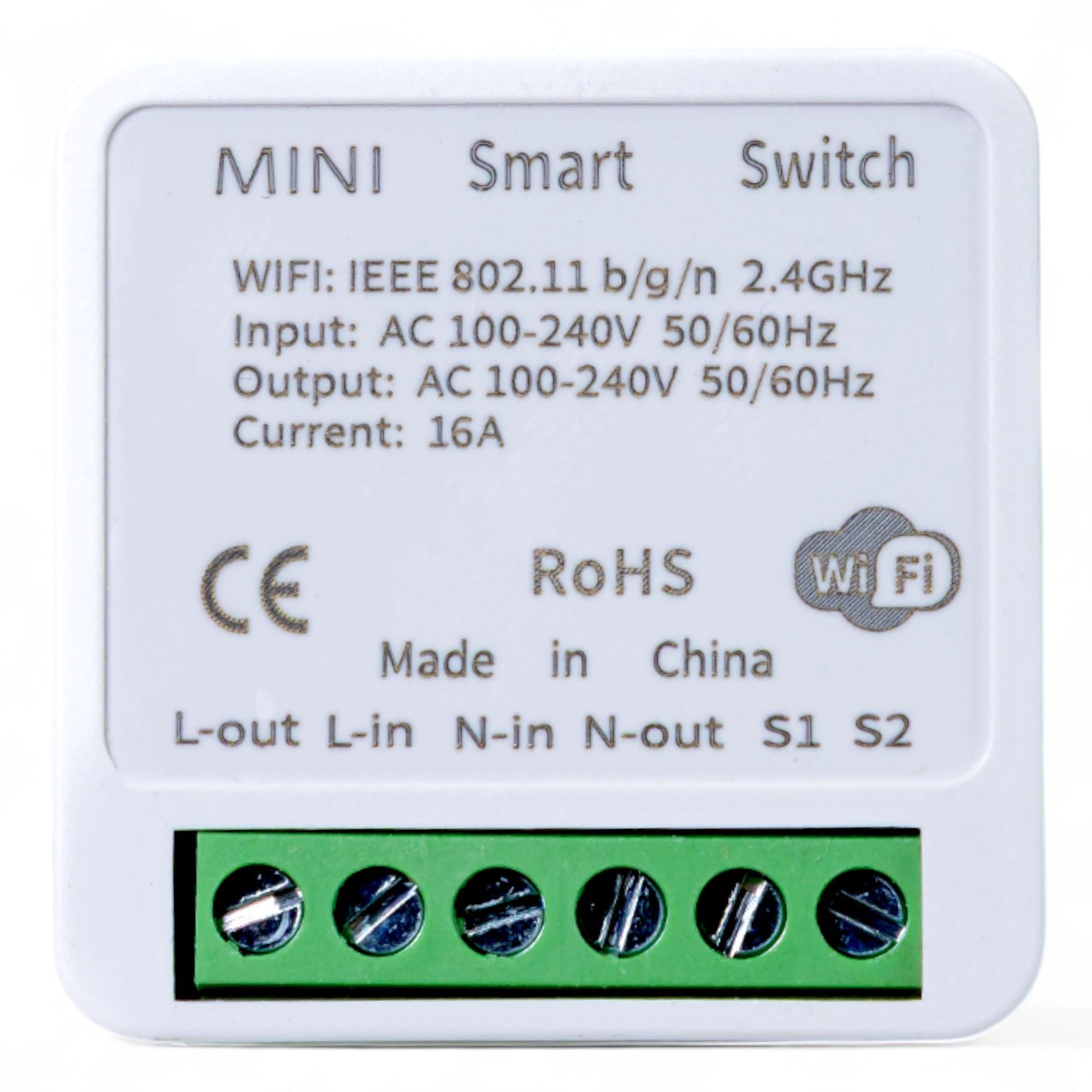 Умное реле/выключатель Tervix Pro Line Relay WiFi On/Off (TRV-431491)