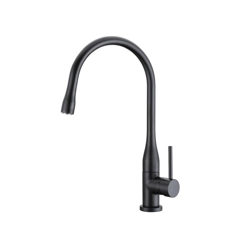 Смеситель для кухни Asignatura Delicate 80548602 однорычажный Черный (131229)