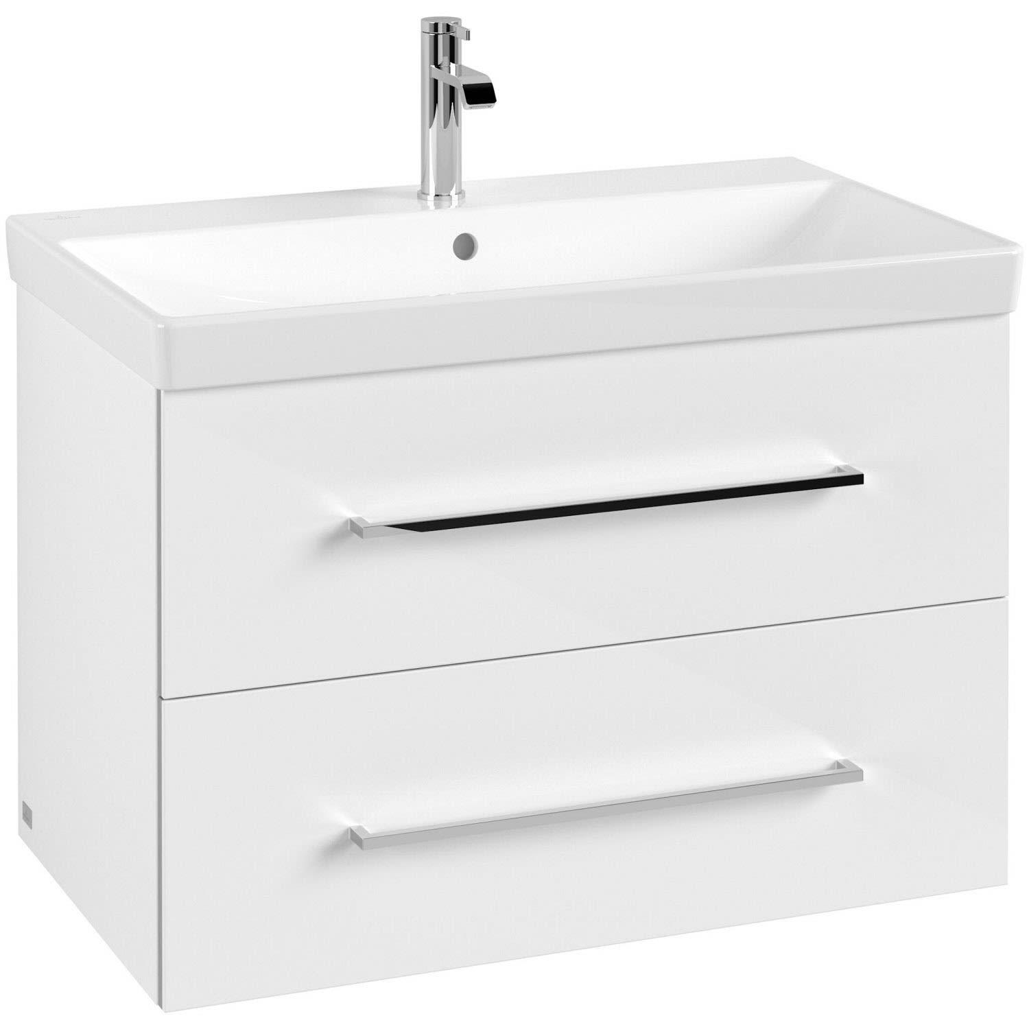 Тумба під умивальник підвісна Villeroy&Boch Avento A89100B4 76x52x44,7 см Білий (87496)